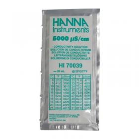 Solution d'étalonnage HANNA EC5000 µs - 20 mL HI70039P